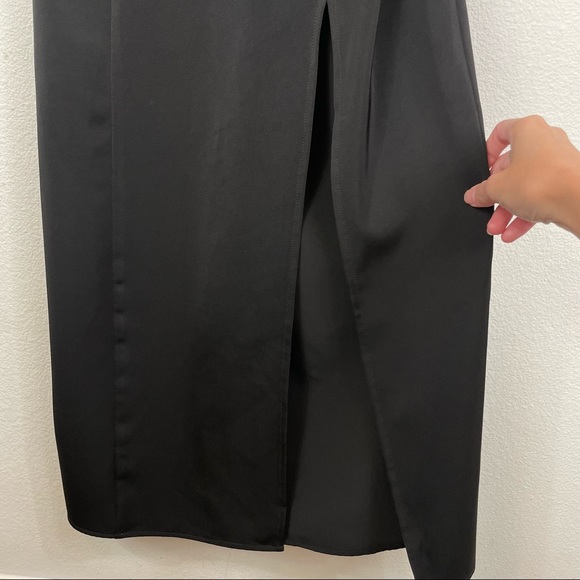 Majorelle Nadia Gown Lace Bodice Slit Dress Sz XXS - Picture 6 of 15